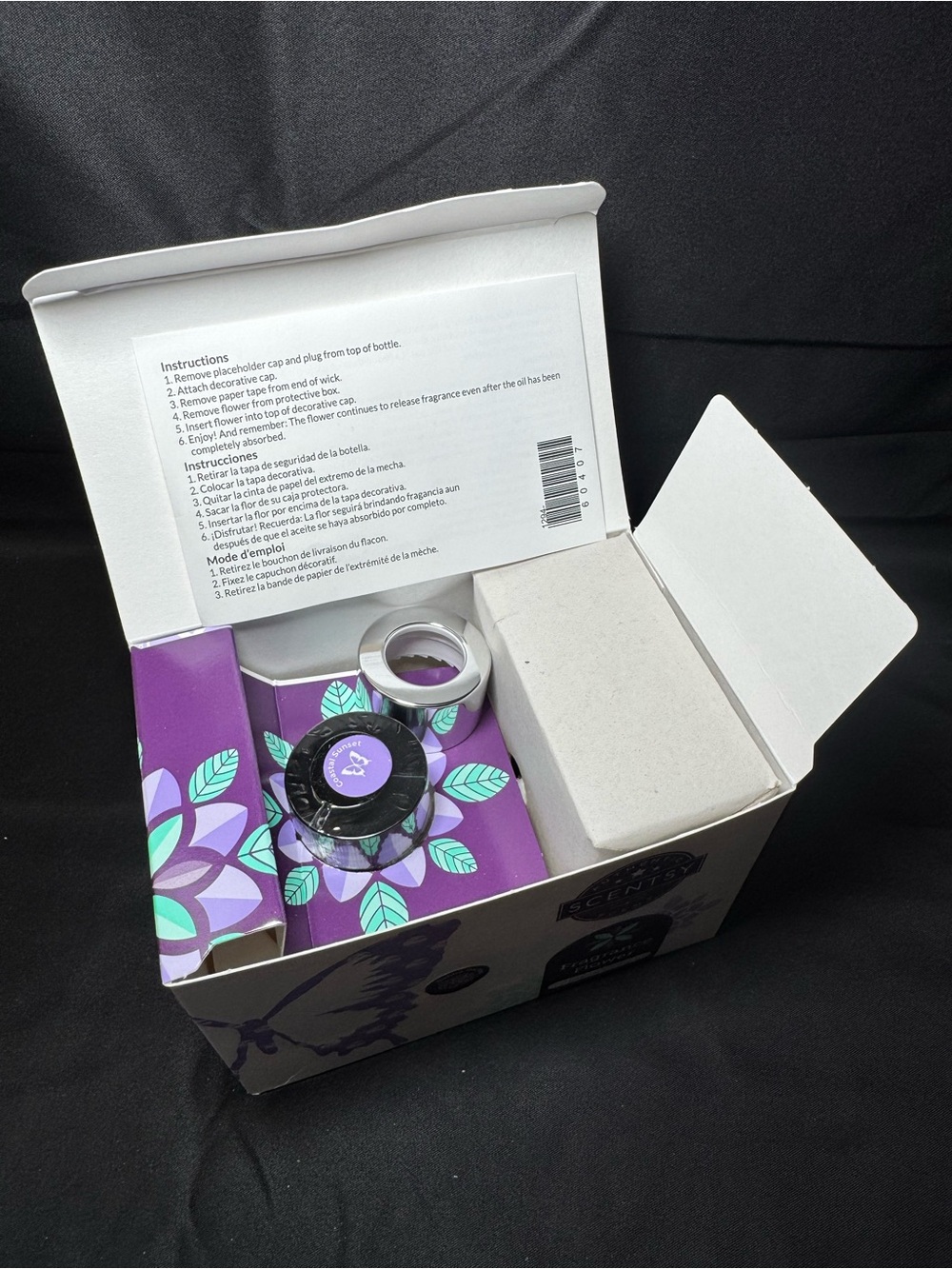 ✨🆕 NIB Scentsy Coastal Sunset Darling Dahlia Fragrance Flower - Picture 3 of 3